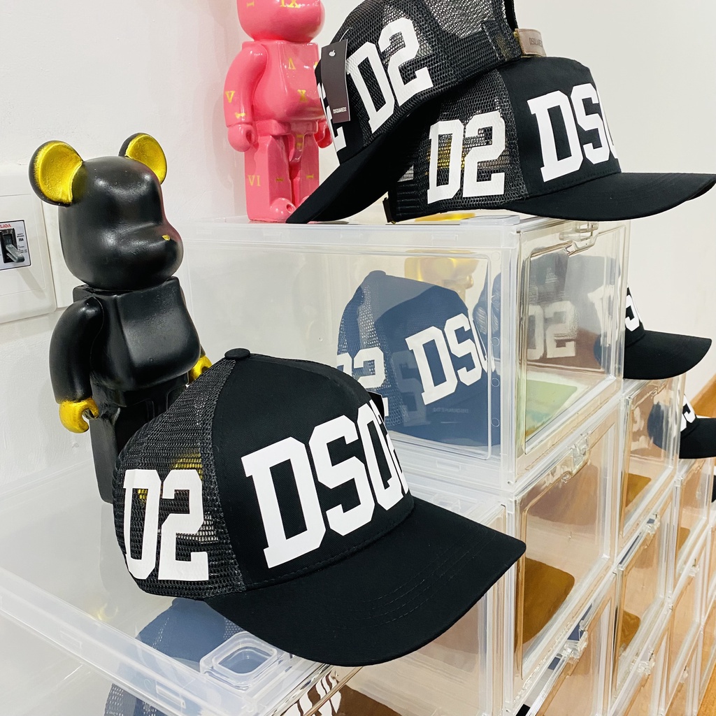 Mũ dsq2 super hottrend, nón lưỡi trai dsq vải kaki giày dặn nam nữ unisex
