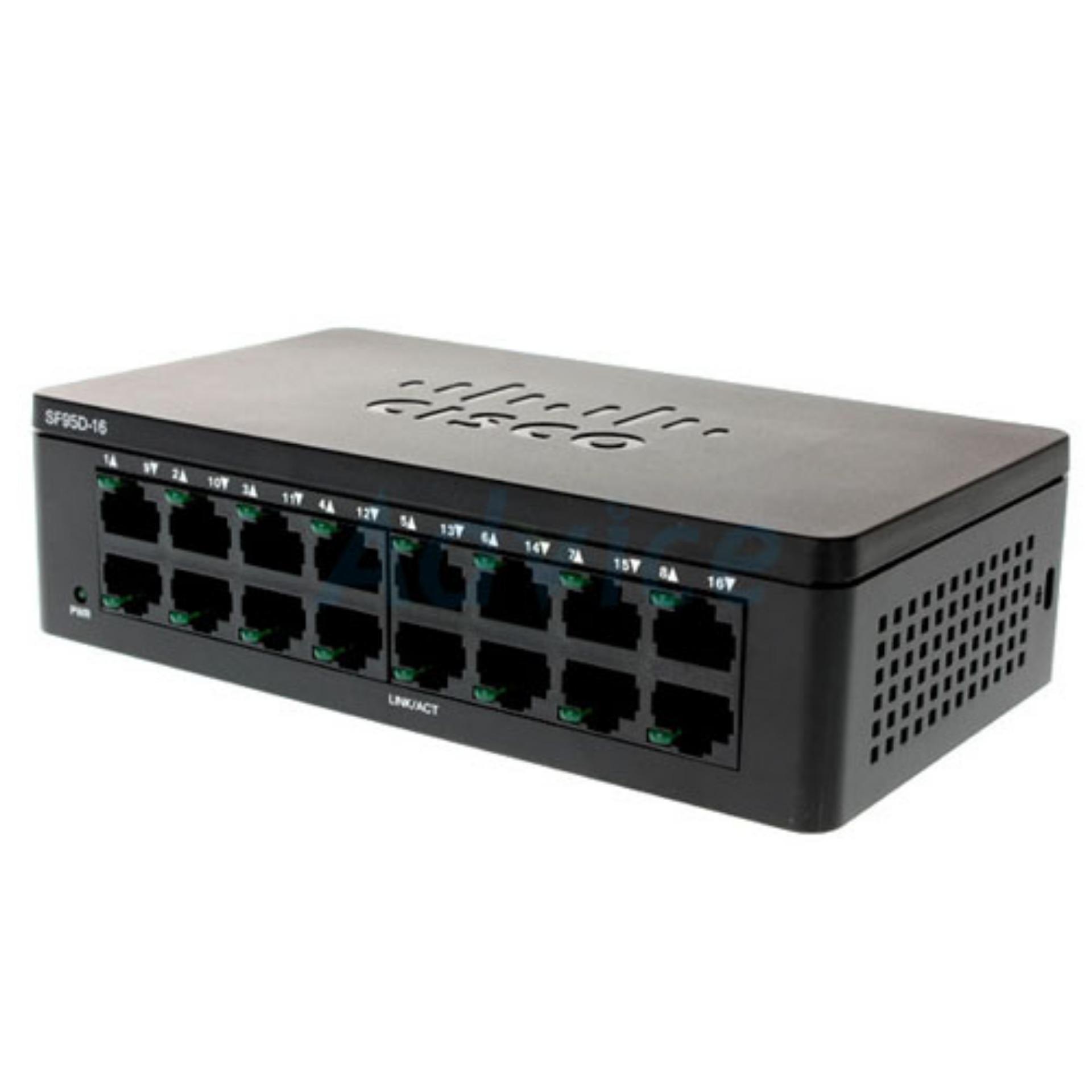 Switch cisco sg95-16 16 ports 10/100/1000 mbps