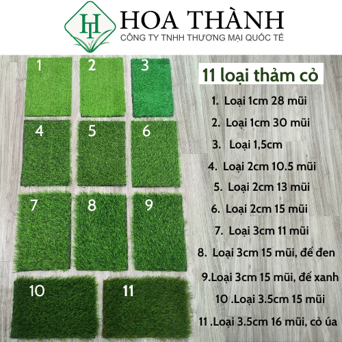 Tấm cỏ nhân tạo giá rẻ