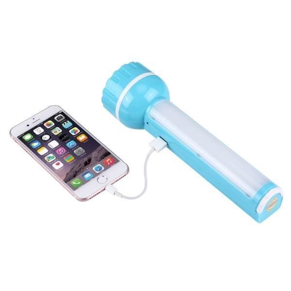 [HCM]ĐÈN PIN SIÊU SÁNG 2 TRONG 1 CÓ SẠC DỰ PHÒNG