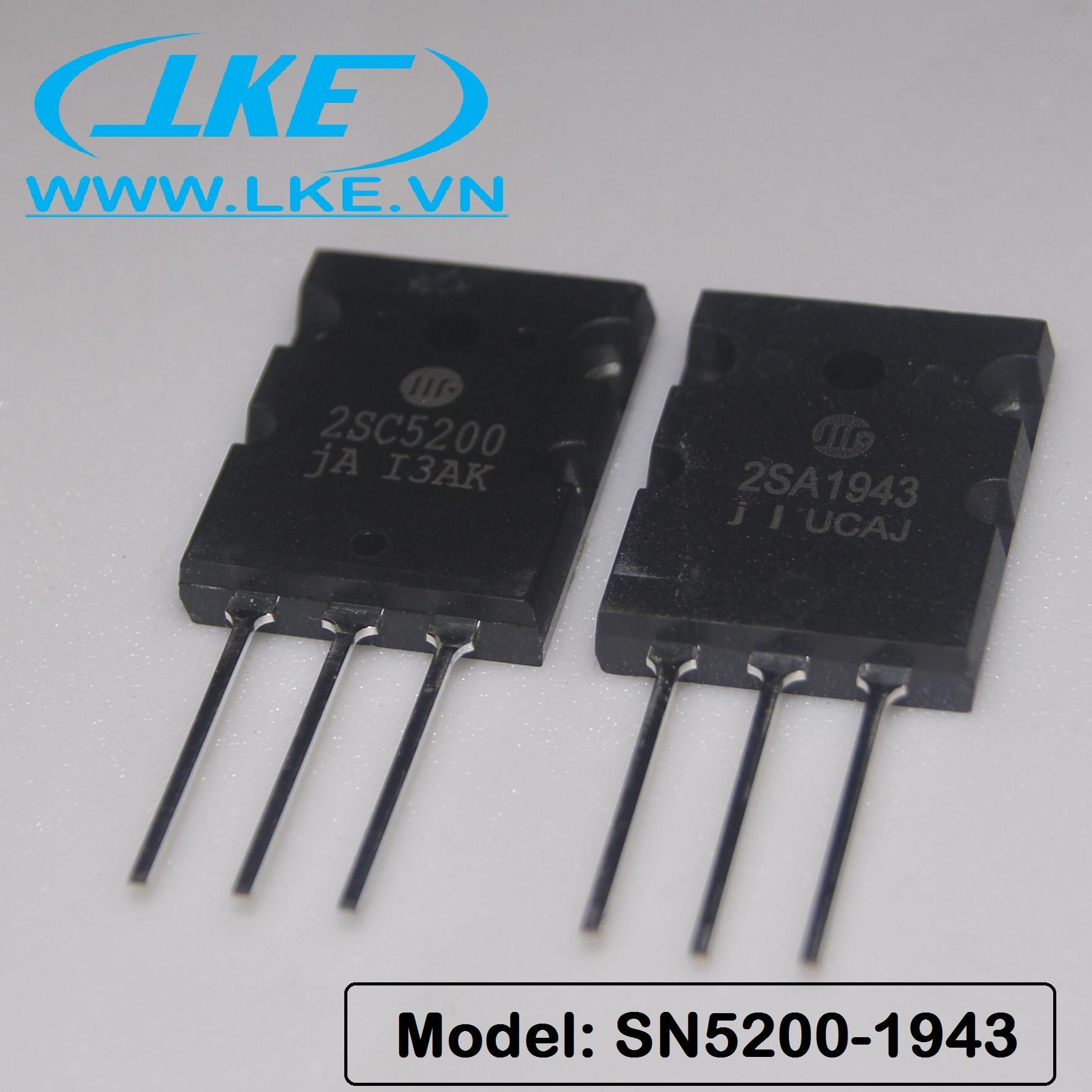 [HCM]Combo 12 cặp SÒ công suất 2SC5200/A1943 hãng Sino