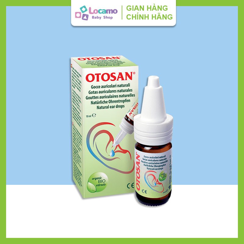 Dung dịch nhỏ tai Otosan Spray Natural Ear Drops Lọ 10ml