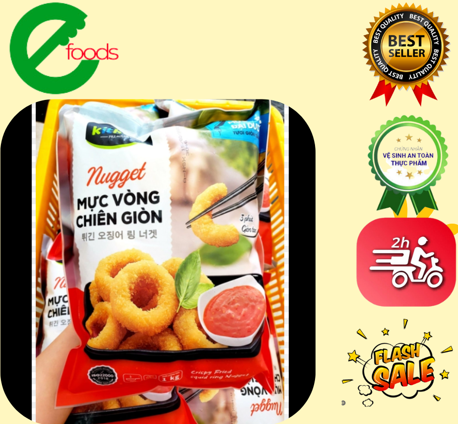 Mực ống tẩm bột chiên dòn 1kg