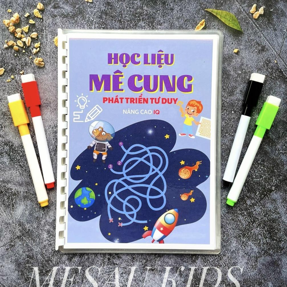 Học liệu montessori cho bé Trò Chơi Mê Cung Đồ chơi giáo dục Phát triển tư duy