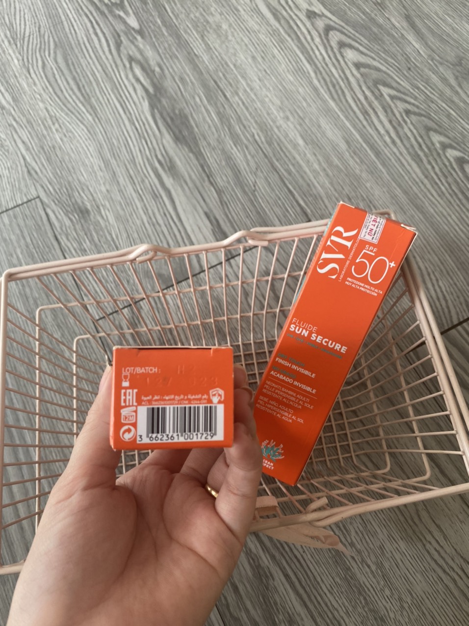 Kem chống nắng svr sun secure fluide spf50 -50ml