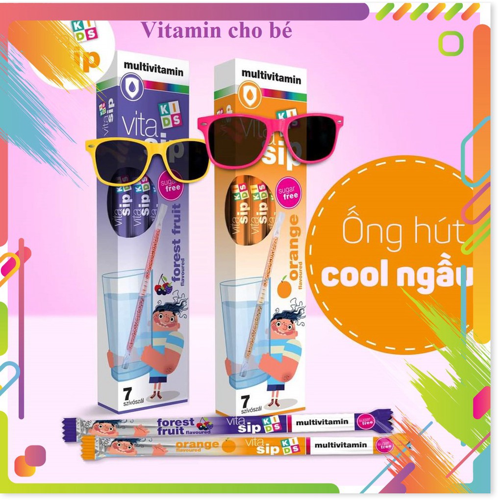 Vitasip kids - ống hút diệu kỳ cam kết hiệu quả đảm bảo chất lượng
