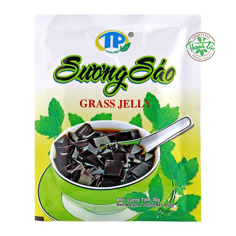 Bột Sương Sáo Đen Grass Jelly Thuận Phát Gói 50gr