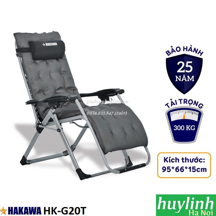 Ghế xếp gấp thư giãn hakawa hk-g20t - quyền linh