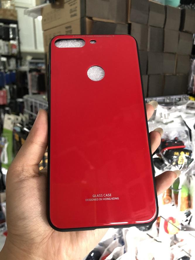 [HCM]ỐP LƯNG HUAWEI Y7 PRO 2018 ỐP KÍNH CƯỜNG LỰC VIỀN DẺO CỰC ĐẸP