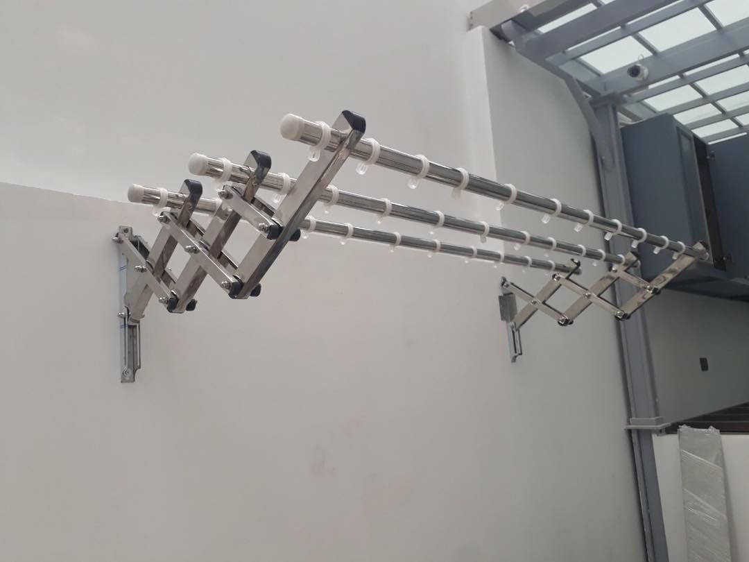 Giá Phơi Đồ Inox Giàn Phơi Xếp Ống 19 Thông Minh Inox 201 dài 1.2m   Cao Cấp Công Nghệ NHẬT BẢN Giàn Phơi Đồ Đa Năng Gấp Gọn Bền Đẹp Tiết Kiệm Diện Tích Giá Treo Quần Áo Hiện Đại Móc Treo Quần Áo Thông Minh 10