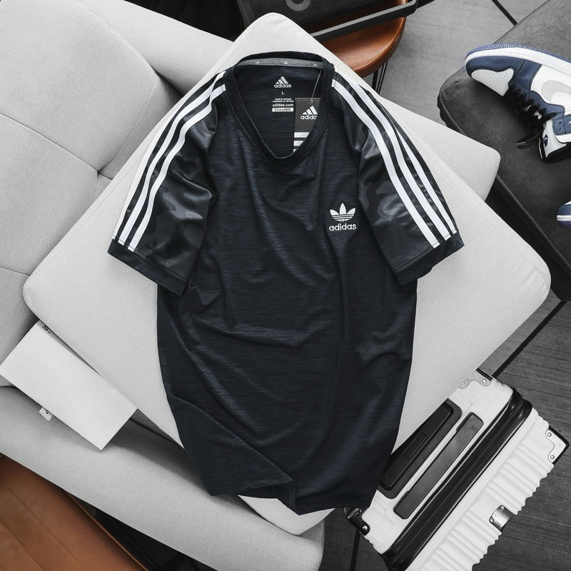 Áo thun adidas nam 100% polyester