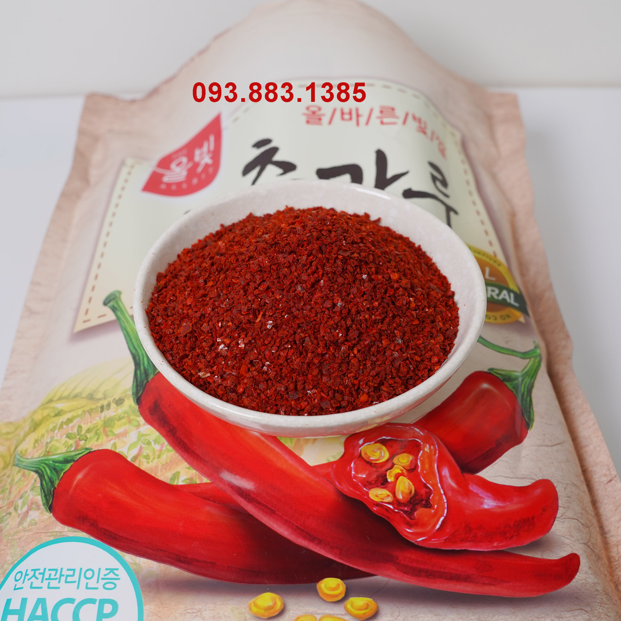 [HCM]1kg Ớt Bột Hàn Quốc Làm Kim Chi - Loại thượng hạng