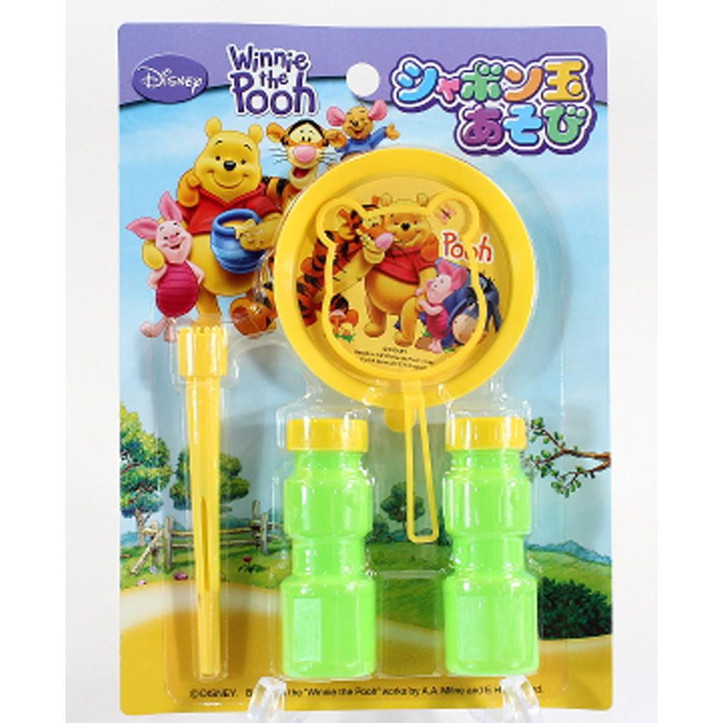 Bộ đồ chơi thổi bong bóng xà phòng Pooh - Made in Japan