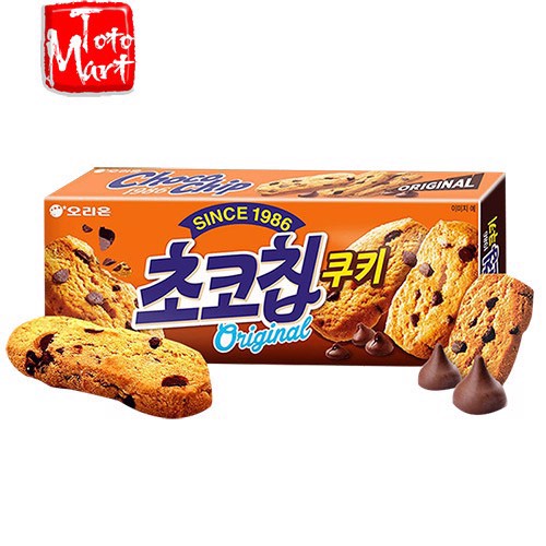 Bánh chocochip cookies Orion Hàn Quốc