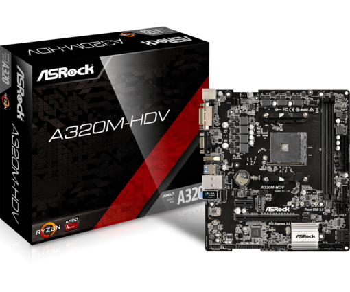 Mainboard asrock a320m-hdv r4.0