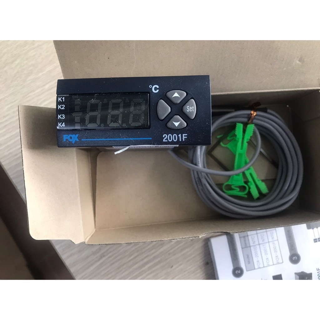 Đồng hồ điều khiển nhiệt độ fox-2001f