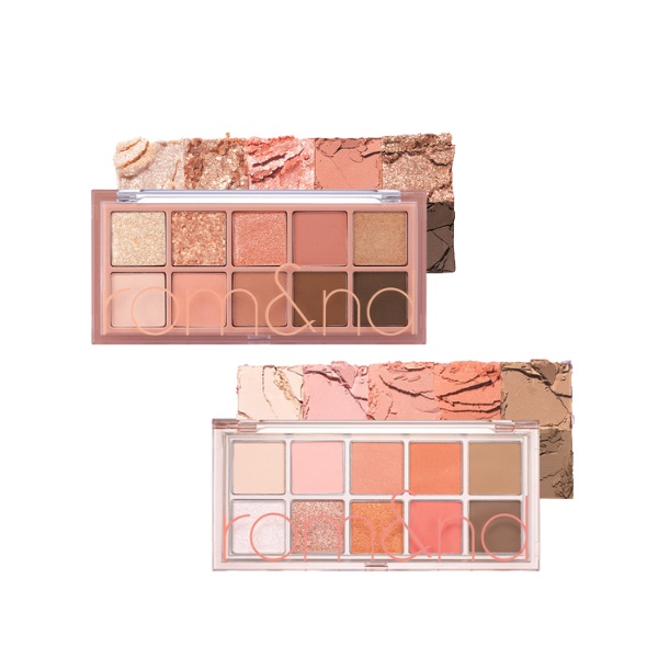  Bảng Phấn Mắt Trang Điêm 10 Ô Lấp Lánh Romand Better Than Eye Palette 