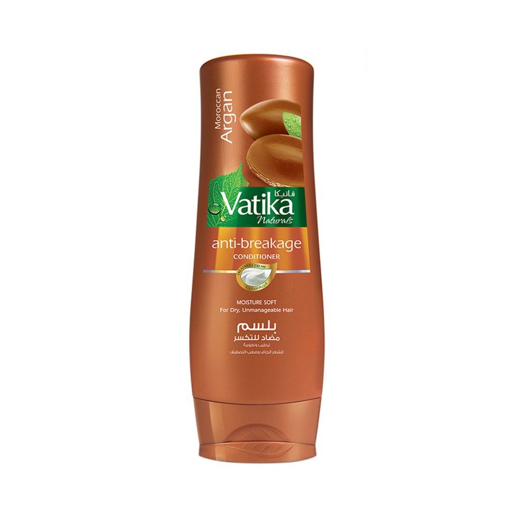 Dầu xả Vatika Argan Conditioner Moisture Soft dưỡng tóc mềm mượt 400ml