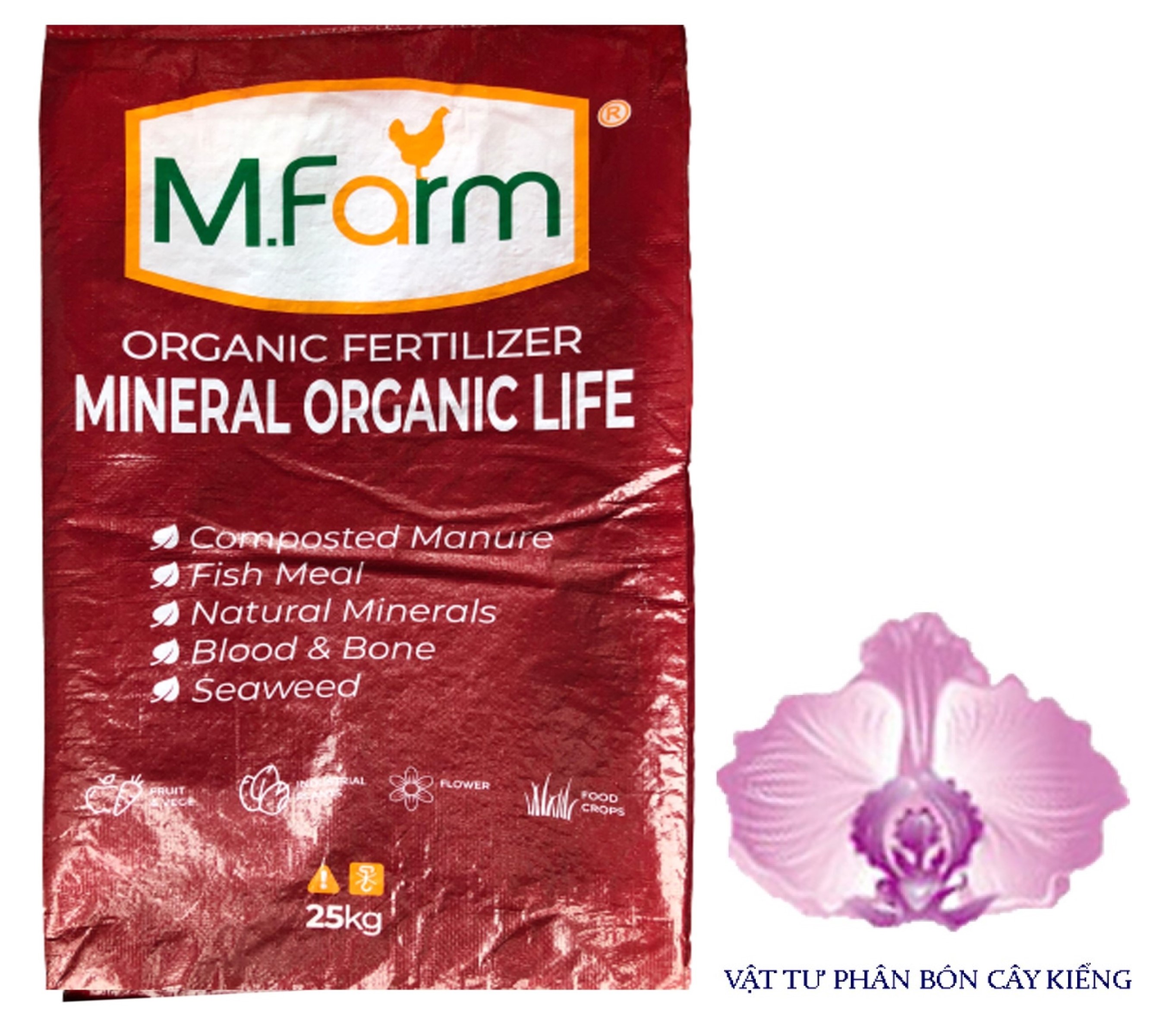 Phân hữu cơ m.farm - #307a# 25kg