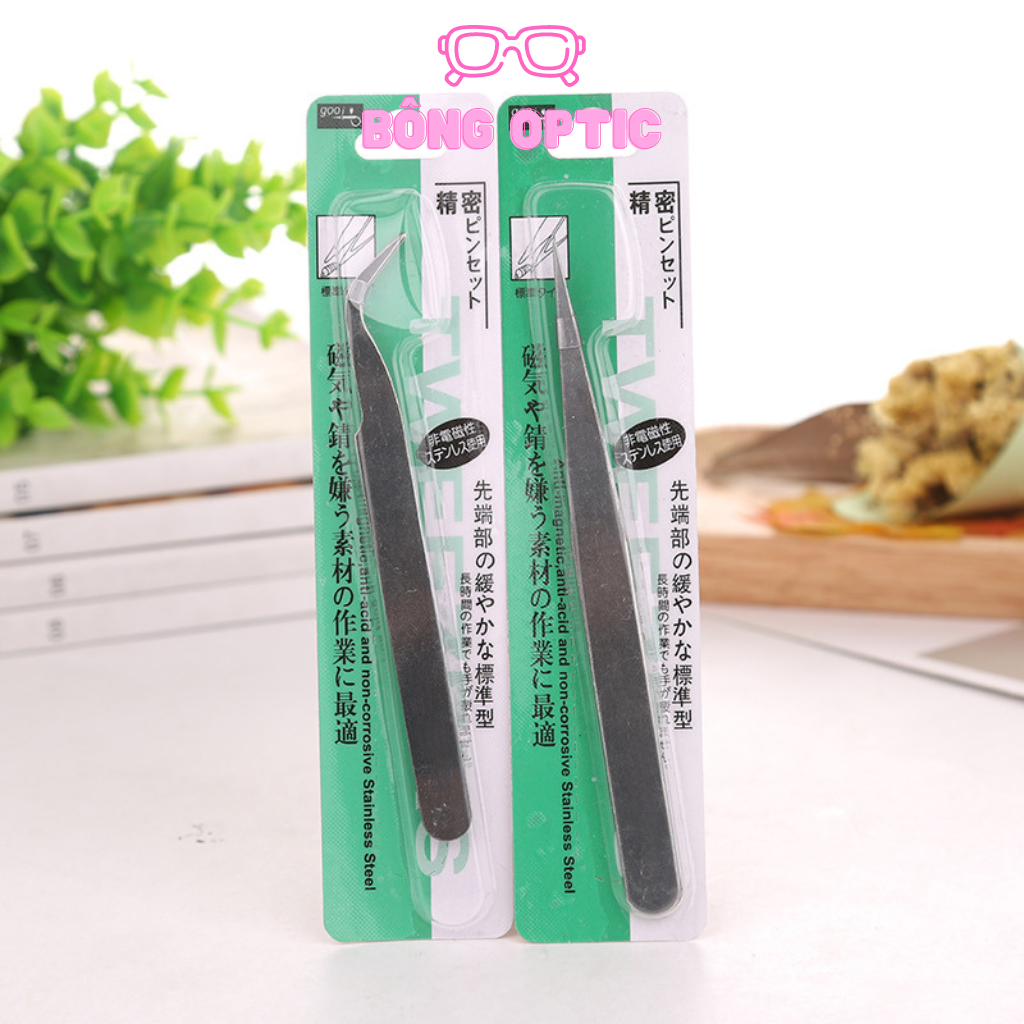 Nhíp gắp ốc mắt kính, gắp phụ kiện làm móng, nhíp gắp đá làm nail chuyên dụng