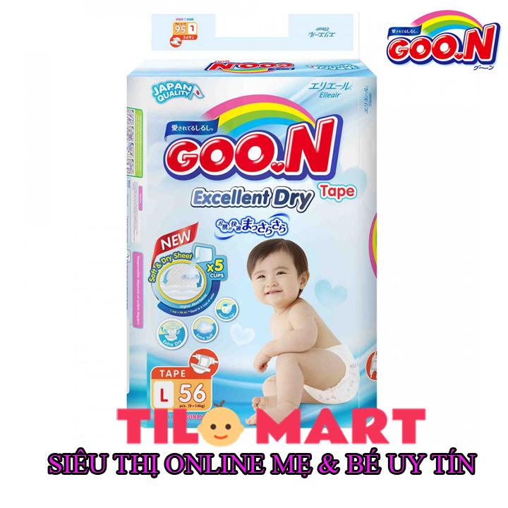 Bỉm goo.n slim dán l56