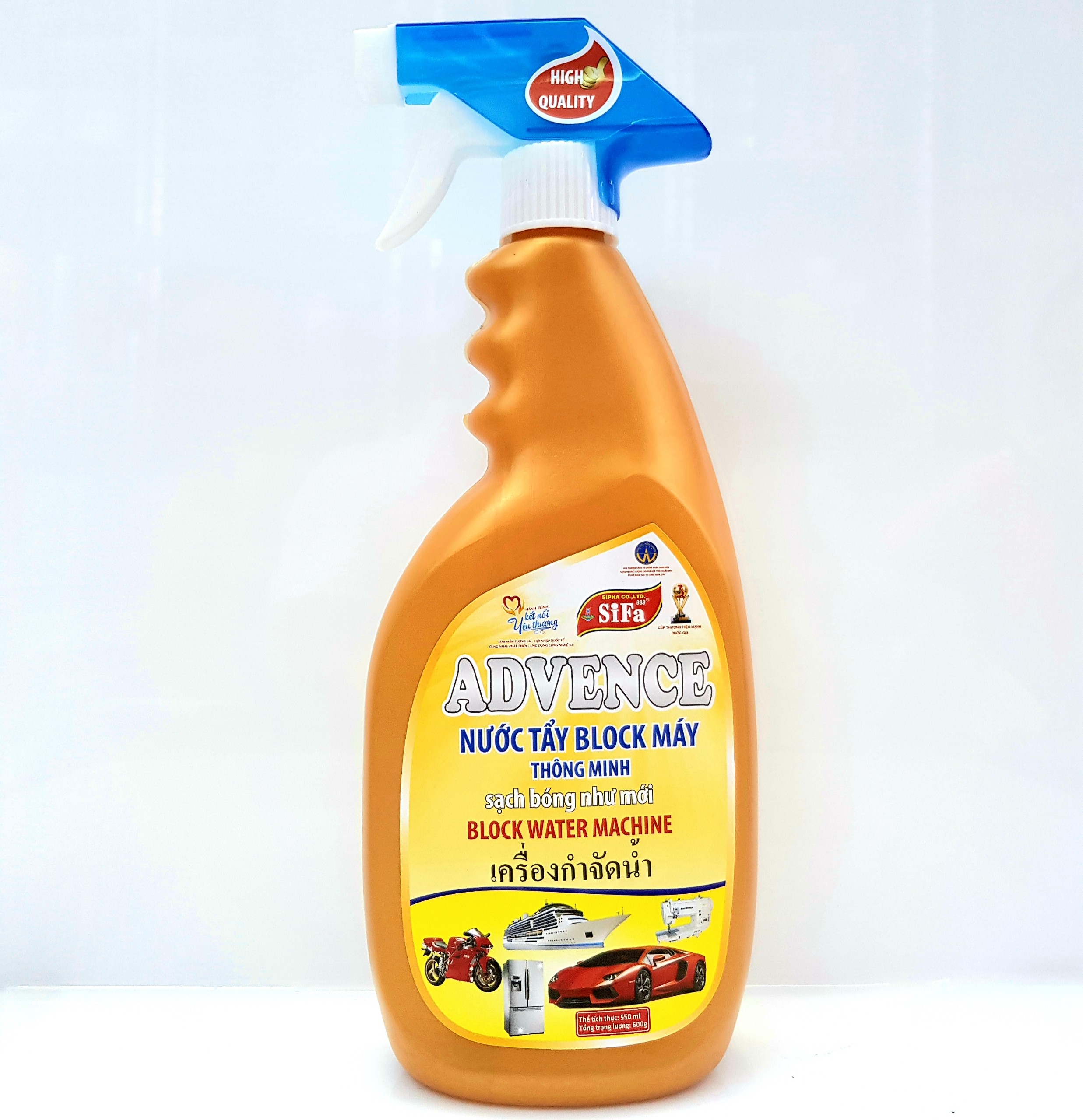 NƯỚC TẨY RỬA BLOCK MÁY SIFA 550ML