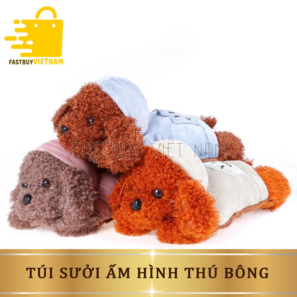 Túi Sưởi Ấm Hình Thú siêu dễ thương, túi chườm nóng giữ ấm cơ thể, giảm đau bụng kinh, đau mỏi hình thú siêu dễ thương