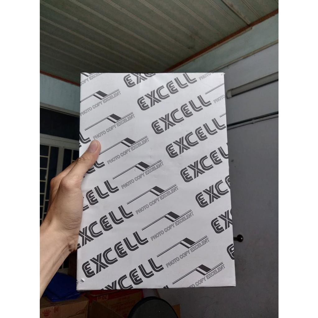 Giấy a4 excel 70gsm in đơn hàng
