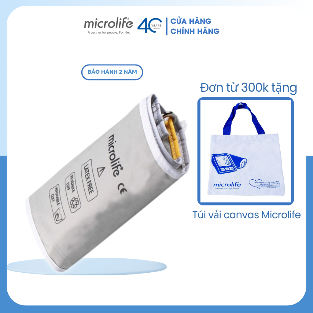 Túi hơi 3g dành cho máy đo huyết áp microlife, bao đo huyết áp, cuff 3g