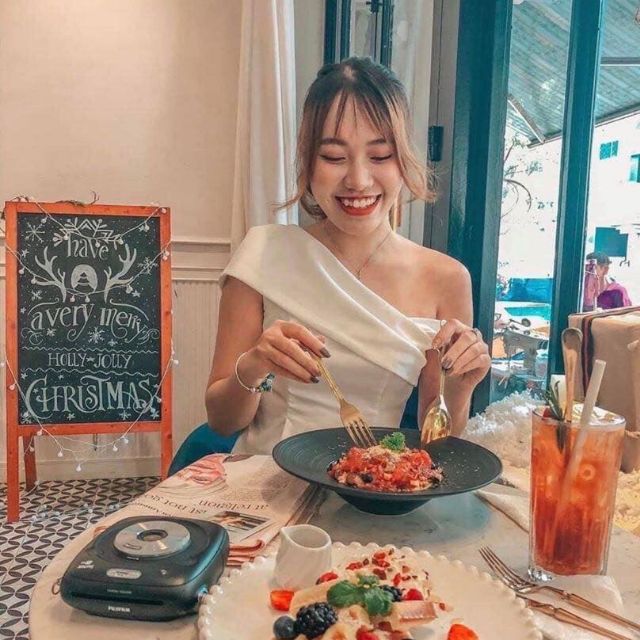 Áo lệch vai thanh lịch siêu xinh cực kì sang chảnh