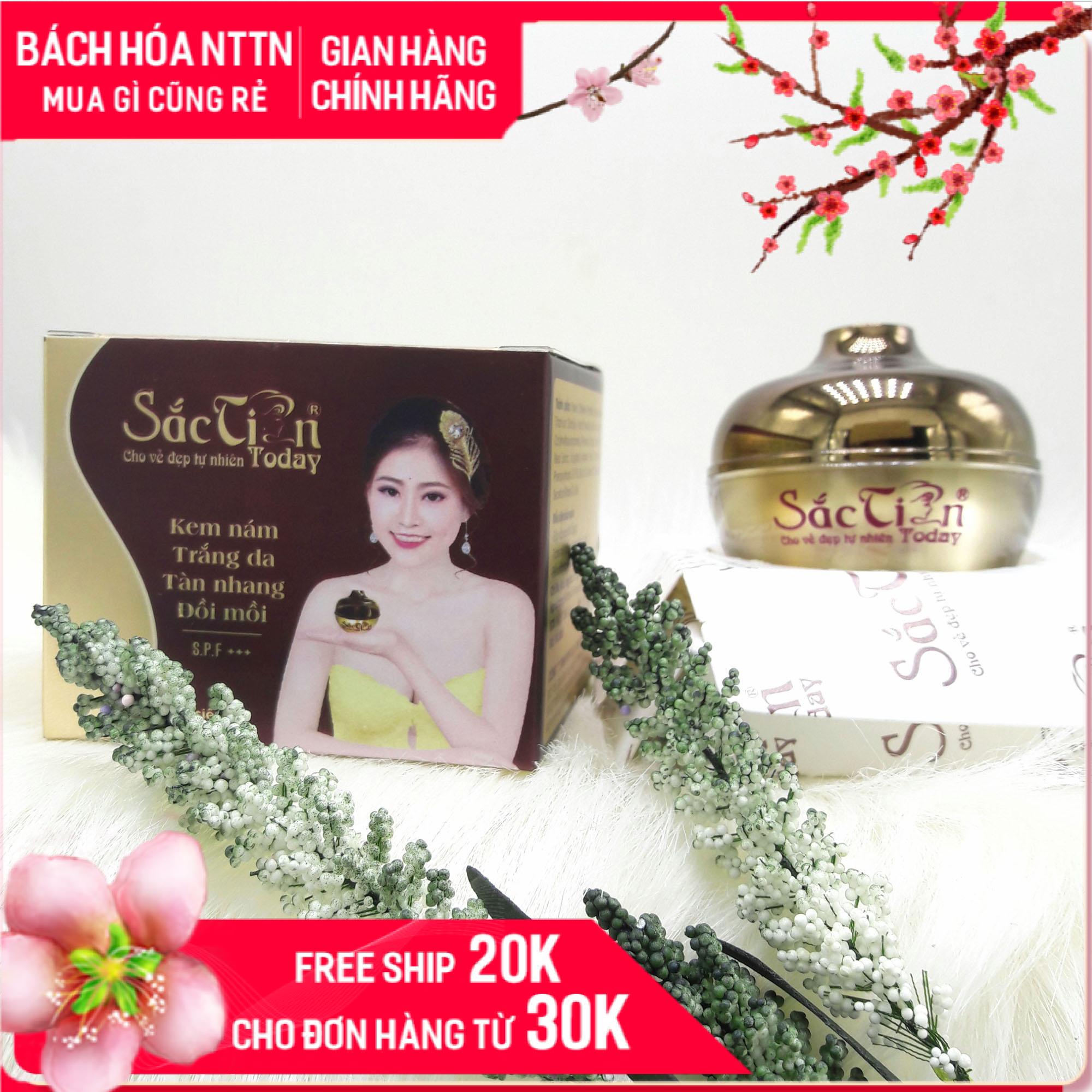 Kem nám trắng da tàn nhang đồi mồi Sắc Tiên Today