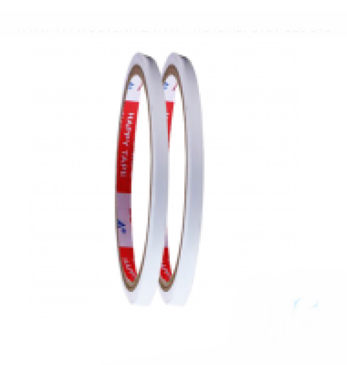 Băng keo 2 mặt 5mm - 5 cuộn
