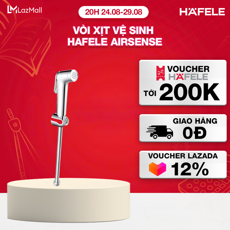 Vòi xịt vệ sinh hafele airsense 48595039