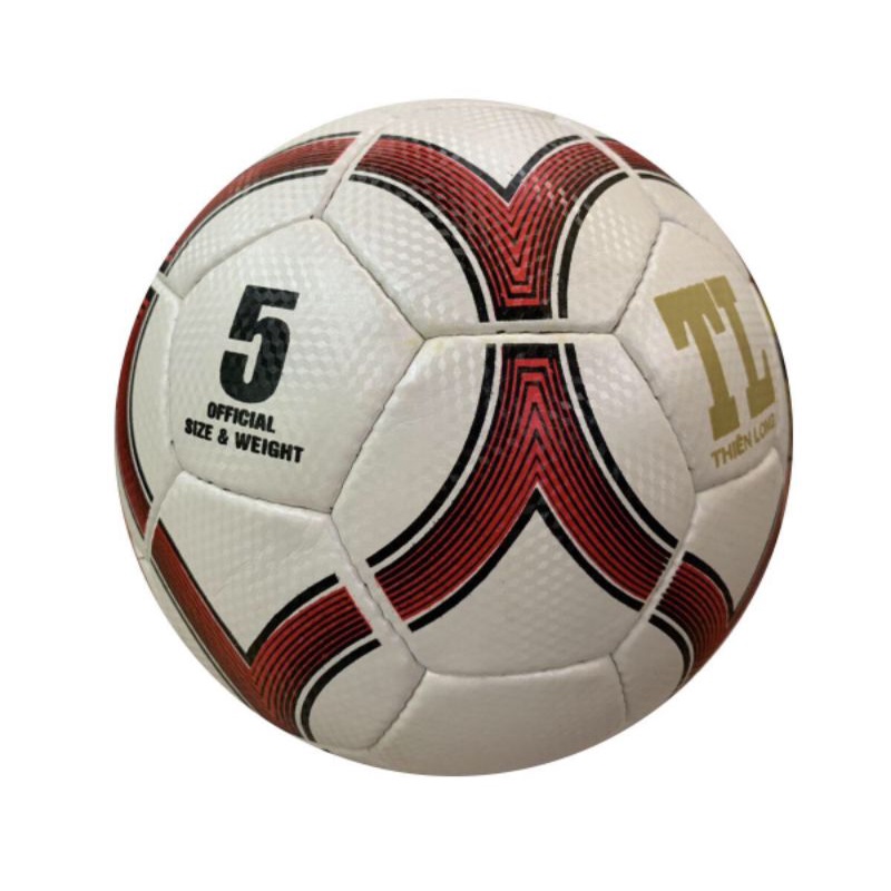 Quả bóng đá Thiên long khâu tay size 5 giá rẻ+ + tặng kèm kim và lưới đựng bóng