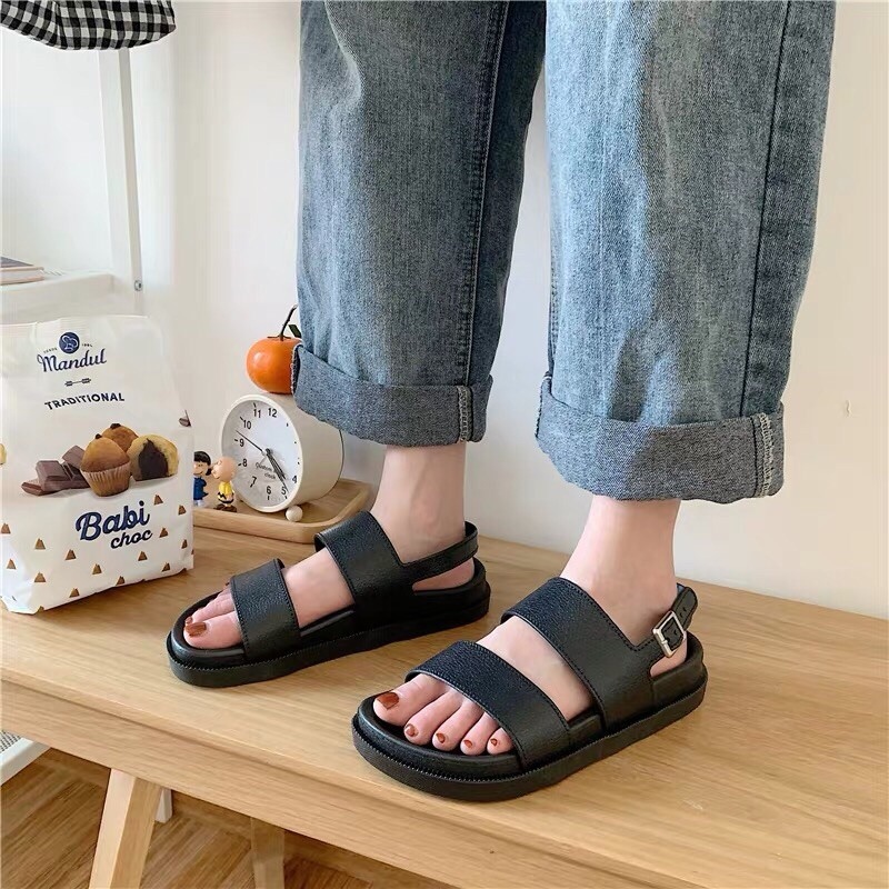 [Mã 1512FASHIONSALE1
giảm 10k đơn 50k] SANDAL NỮ QUAI NGANG ĐI MƯA THOẢI MÁI