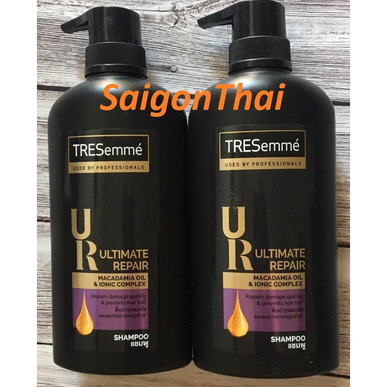 [HCM](KTT) Dầu gội đầu Tresemme Thái Lan 425ml (hàng chuẩn)-Chai màu Đen