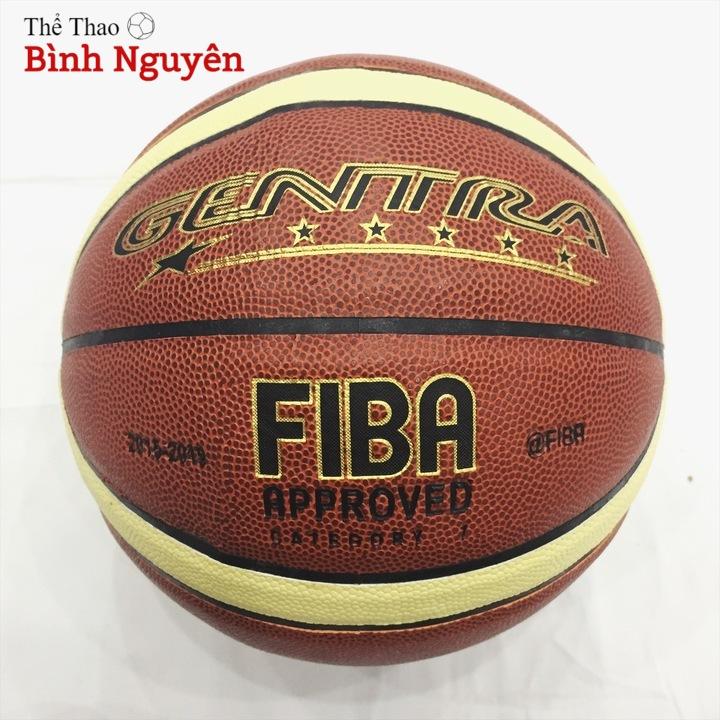 Bóng rổ số 7 Gentra FIBA da cao cấp Tặng kim bơm + túi lưới