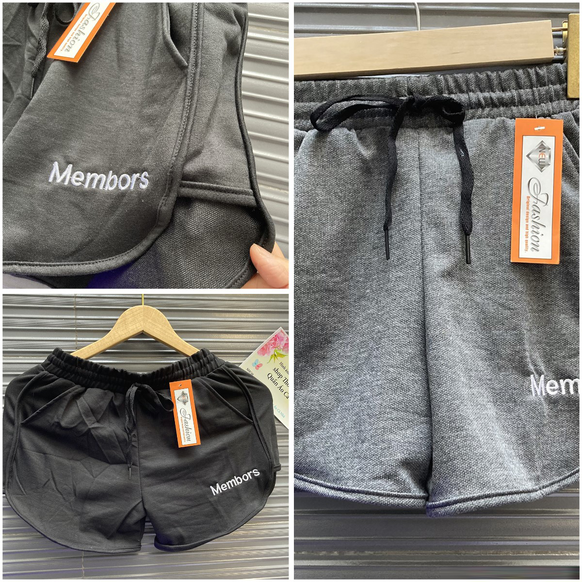 Quần đùi Nữ freesize 47kg 52kg thun cotton da cá dày vừa QU93