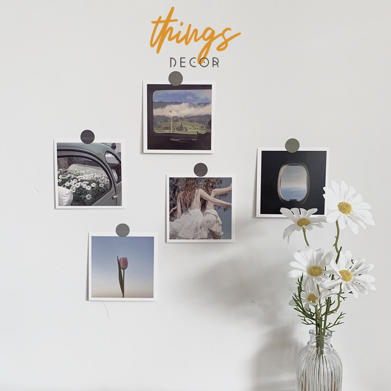 Set postcard ảnh trang trí dán tường bàn học phòng ngủ phụ kiện đồ dùng decor vintage retro aethestic hàn quốc