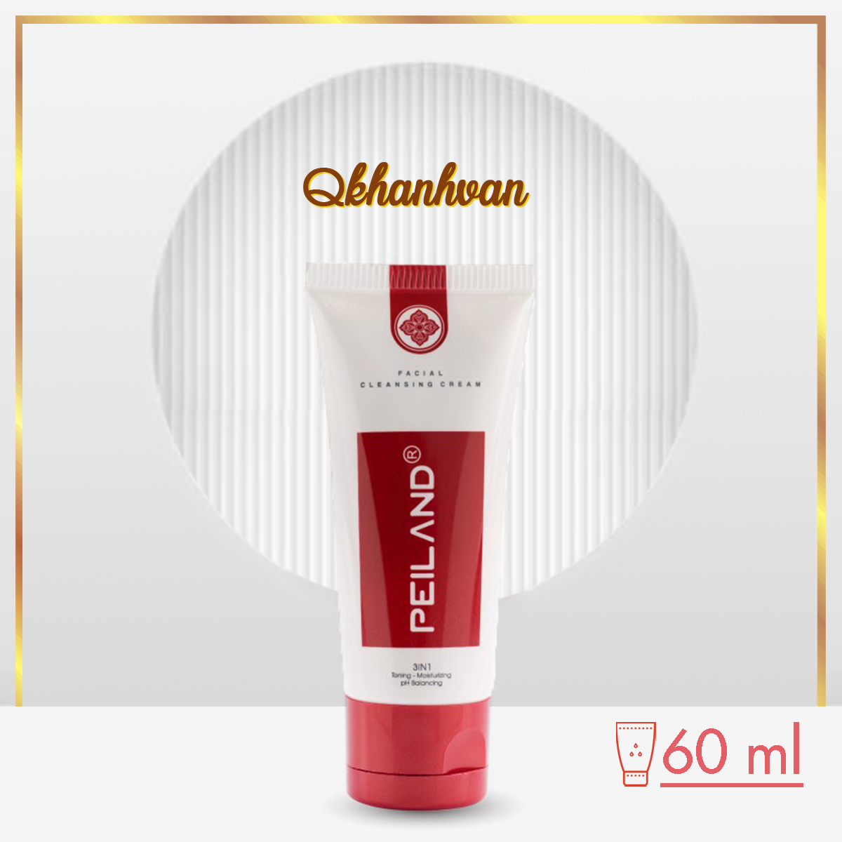 Sữa rửa mặt peiland sáng da 3 in 1 60ml