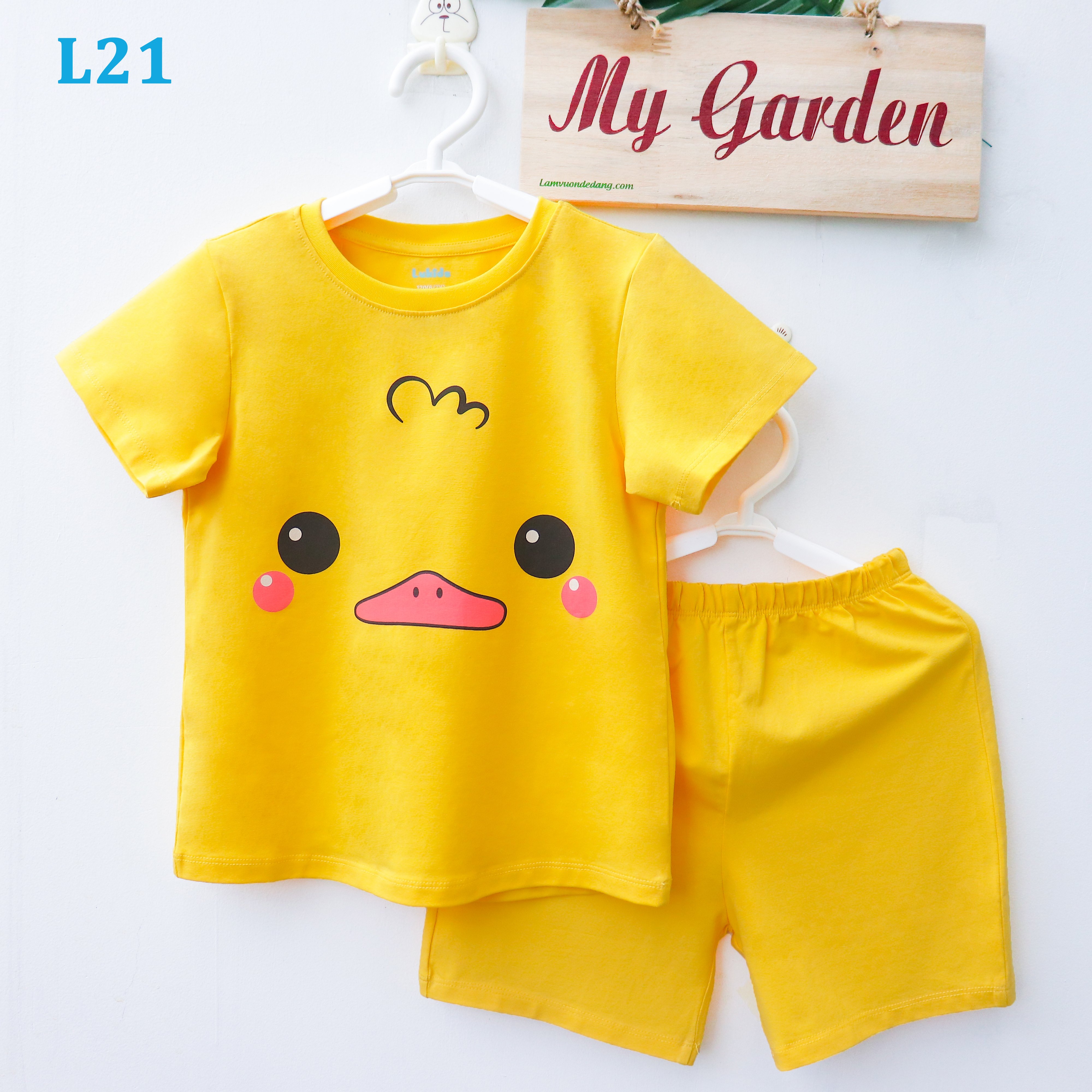 Bộ con vịt màu vàng