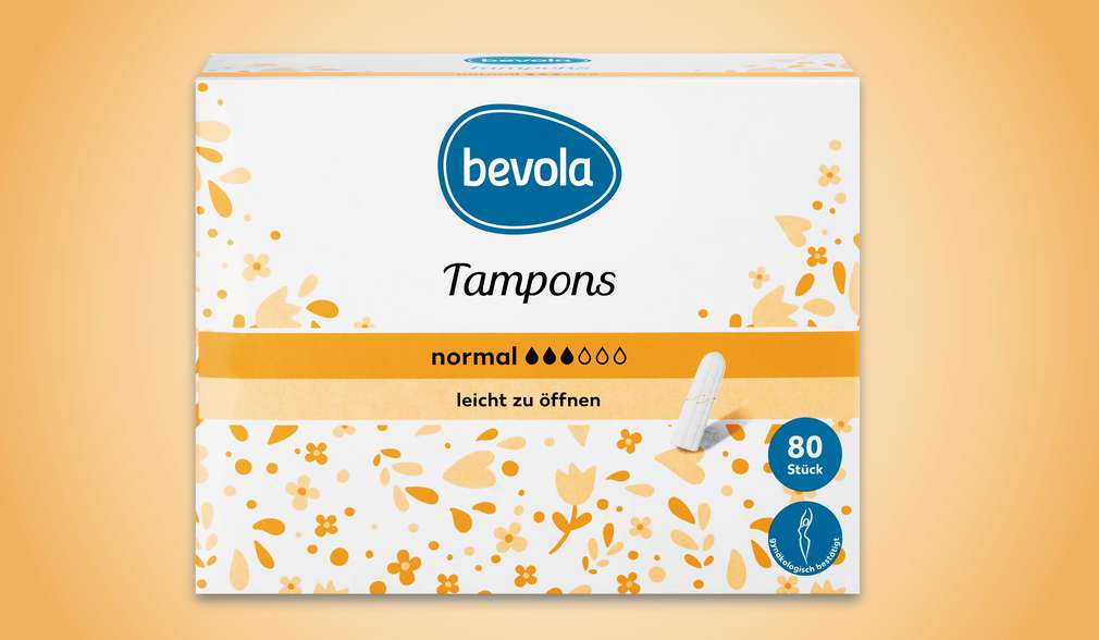 Băng vệ sinh dạng nút Bevola tampons Normal 80 cái Nội địa Đức