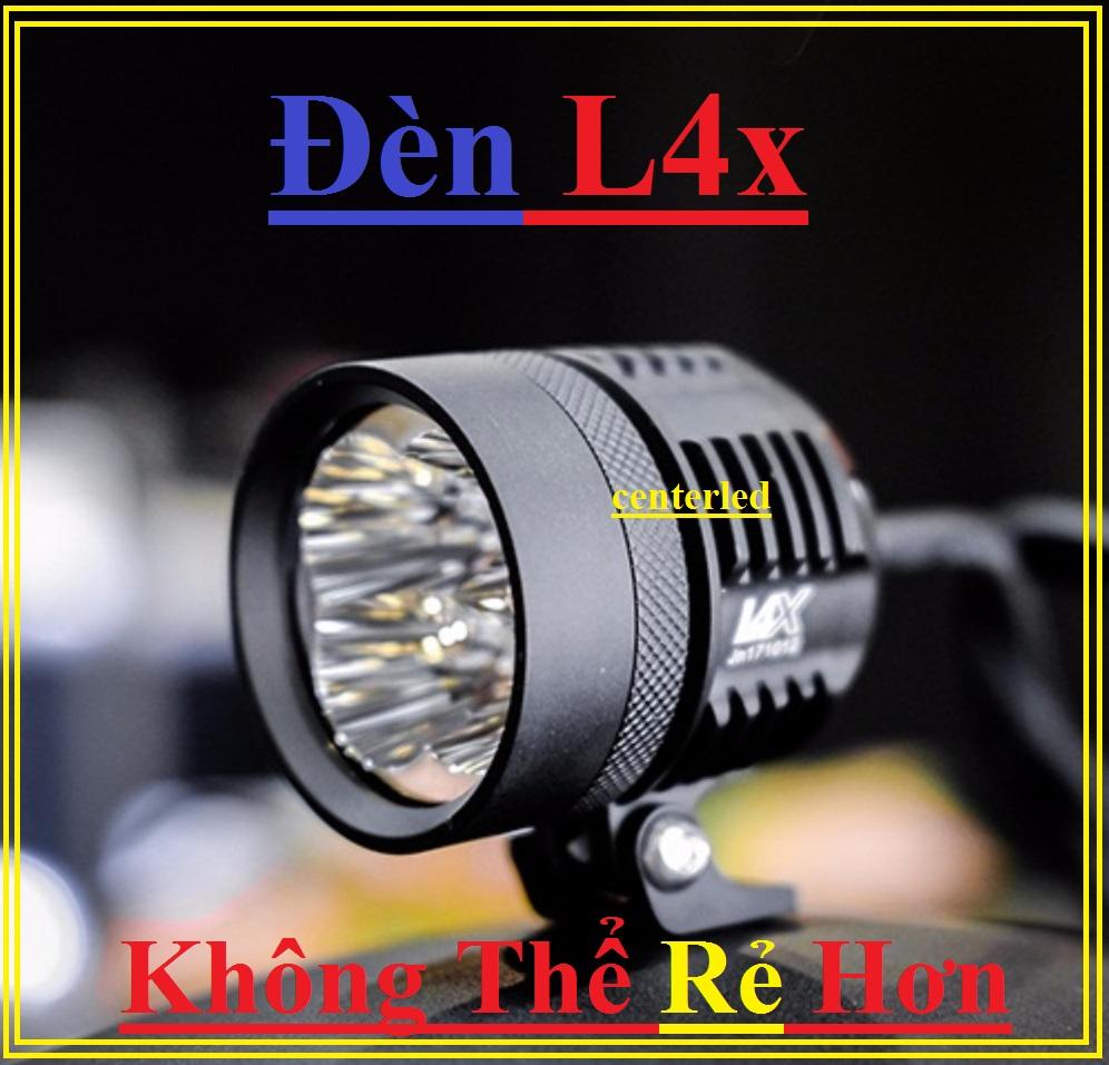 Đèn trợ sáng L4x , đèn pha led xe máy ô tô bảo hành 6 tháng