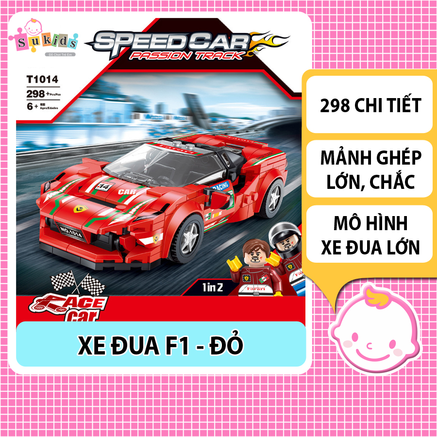 Lego xe đua lamborghini ferrari siêu tốc độ mô hình xe đua thể thao cao cấp