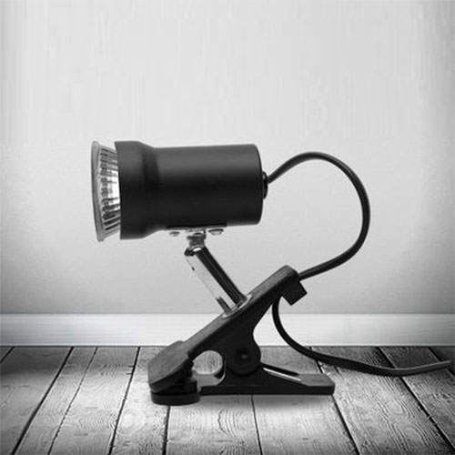 Kẹp đèn sưởi liền chụp cao cấp