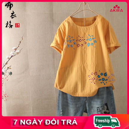 Áo kiểu nữ đẹp, ao kieu nu dep, áo nữ trung niên, Áo kiểu nữ thêu hoa, áo kiểu nữ trung niên cao câp - quần áo bigsize, quần áo freesize, quần áo frorm rộng