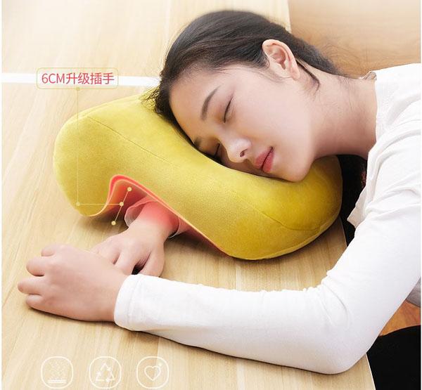 [HCM]Gối Ngủ Tựa Đầu Đa Năng Nhiều Tư Thế (Màu Ngẫu Nhiên)