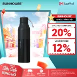 Bình giữ nhiệt Refined 600ml Sunhouse KS-TU600RE/KS-TU600RB - Inox 304 an toàn - Giữ nhiệt tới 8h - Đế silicon chống trượt