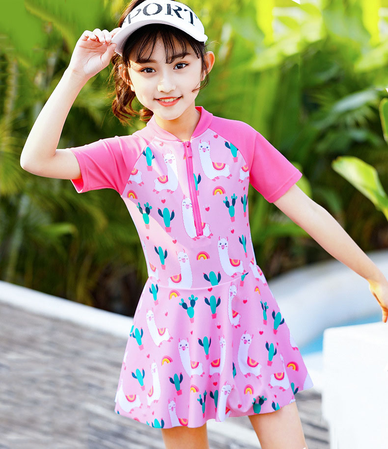 Đồ Bơi Cho Bé Gái Dạng Váy - Hàng Quảng Châu Cao Cấp