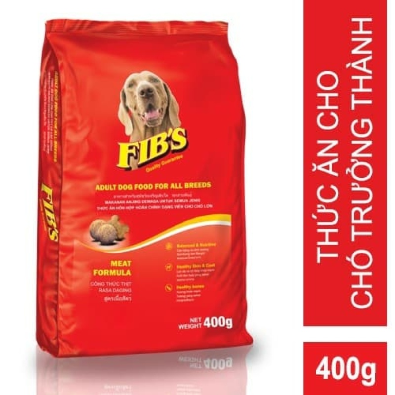 Thức ăn hạt fib’s cho chó lớn 400g – fib’s